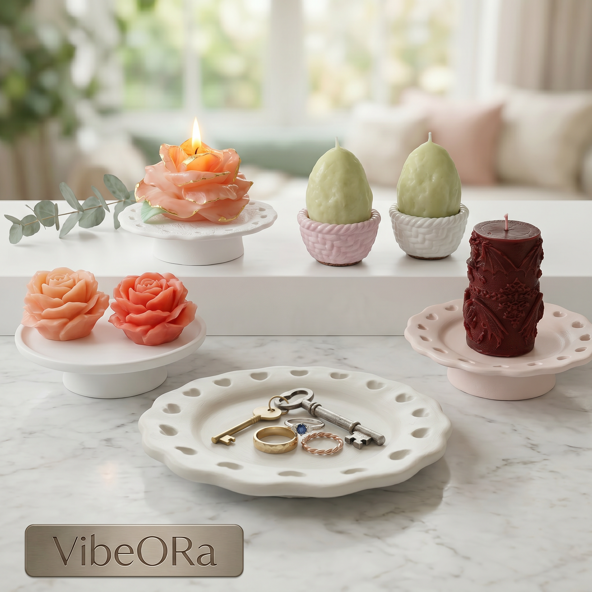 Candle & Accessory Trays
