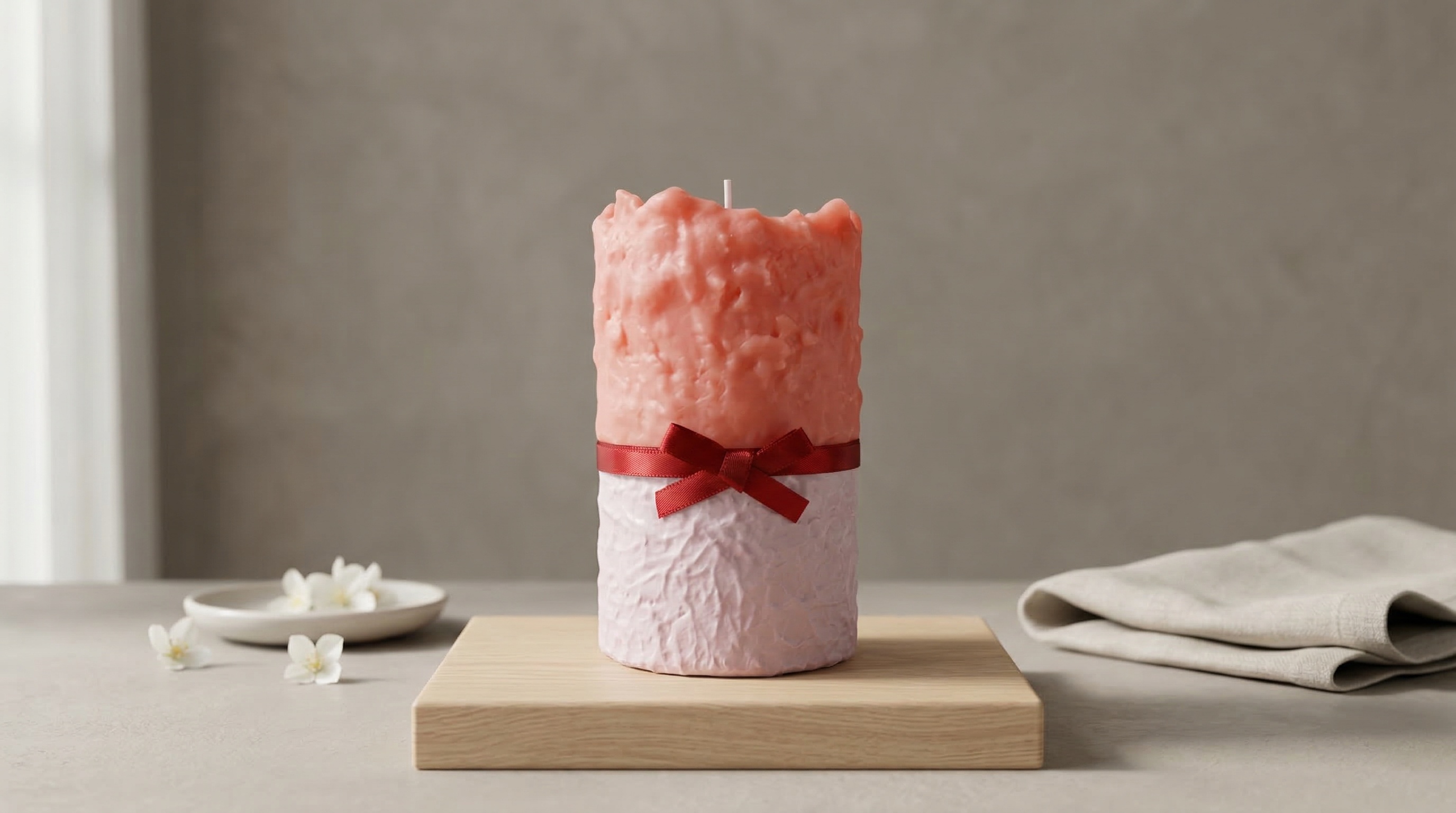 Candle with Gypsum CB-26C5