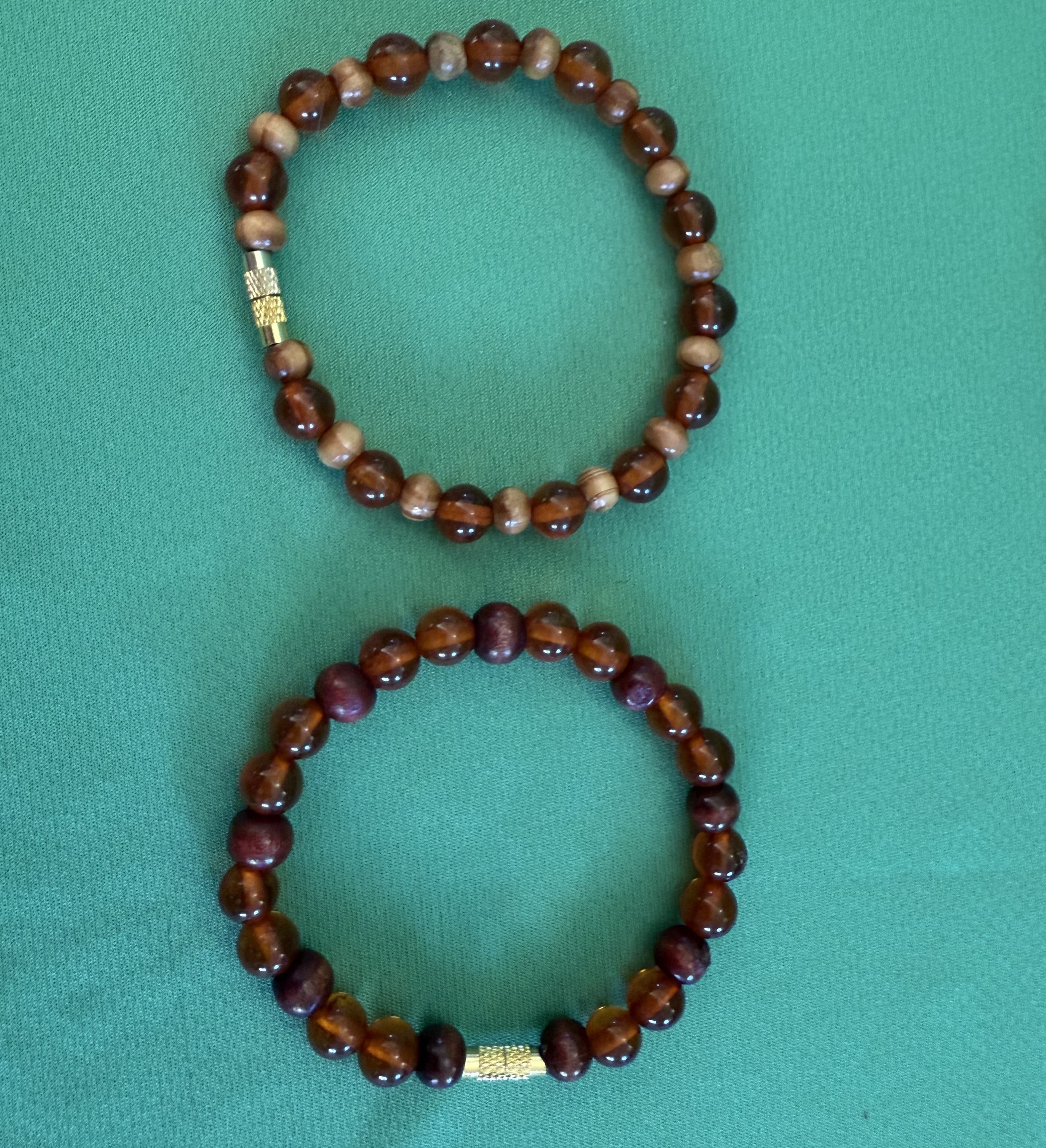 Bracelet  "Amber Forest" 17 cm