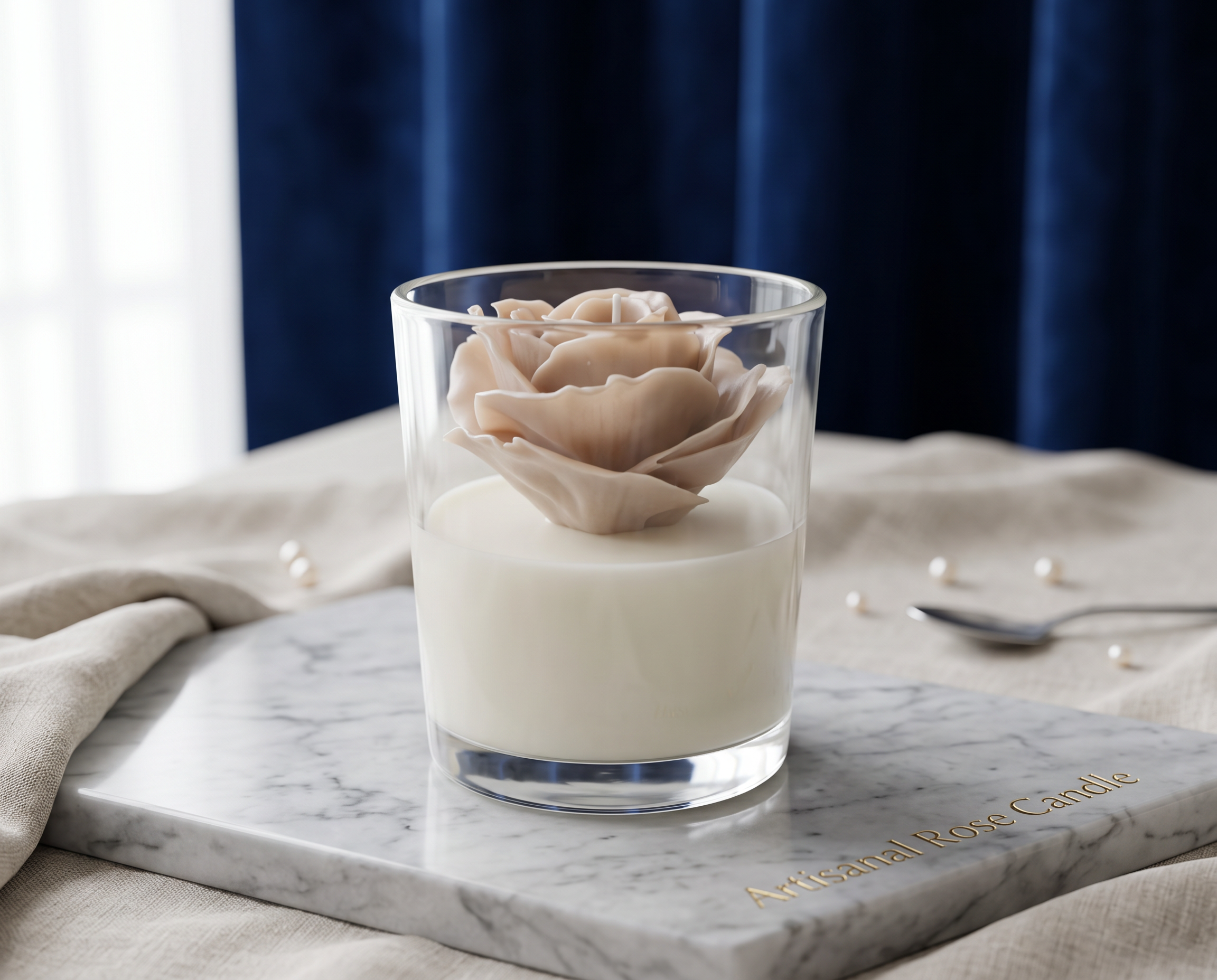 Jar candle "Floral Dessert"